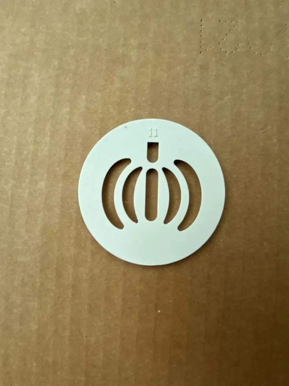 The Pampered Chef Cookie Press Cookie Disc #11 Pumpkin Replacement Part